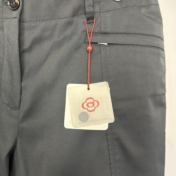 NWT - Olsen Lisa Pants - Size 38 Black - Picture 3 of 13